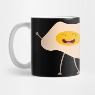 Sunny Side Up Egg Cartoon Mug